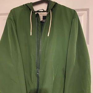 Green H&M Jacket With Hood
